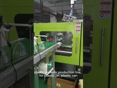 중국 공급자 대량 플라스틱 캔 쉽게 개방 끝 주입 불어 PET 전형