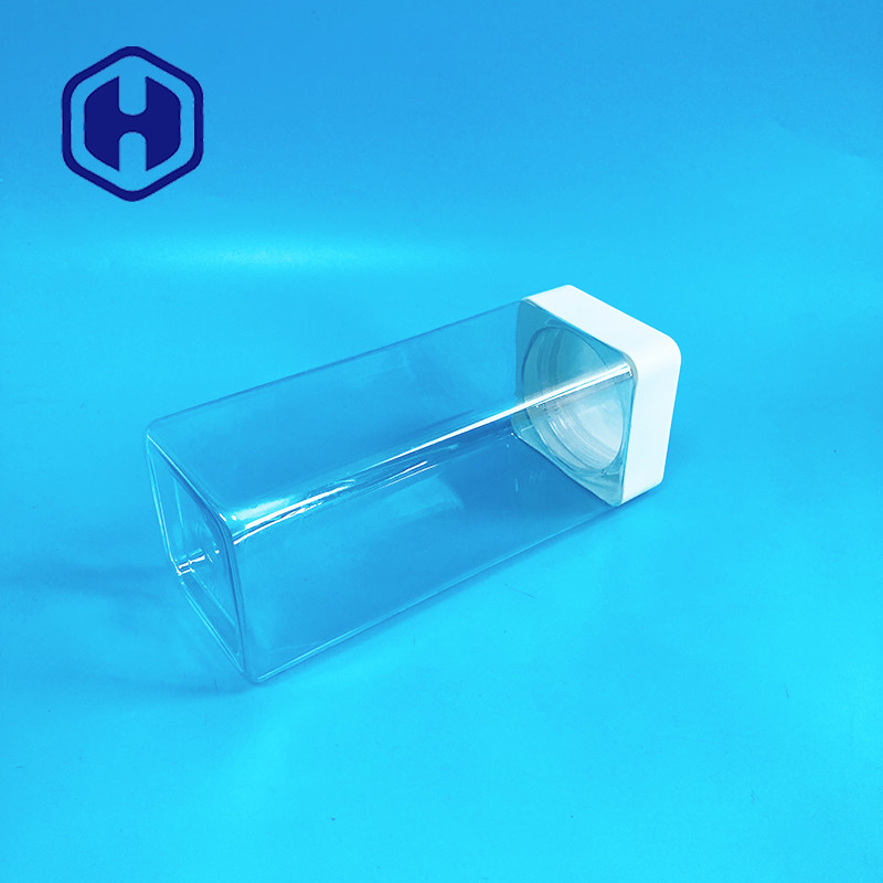 라이너 누출 내구성과 1140개 밀리람베르트 스퀘어 플라스틱 항아리 나사형 상부 스윗 바 식품 등급