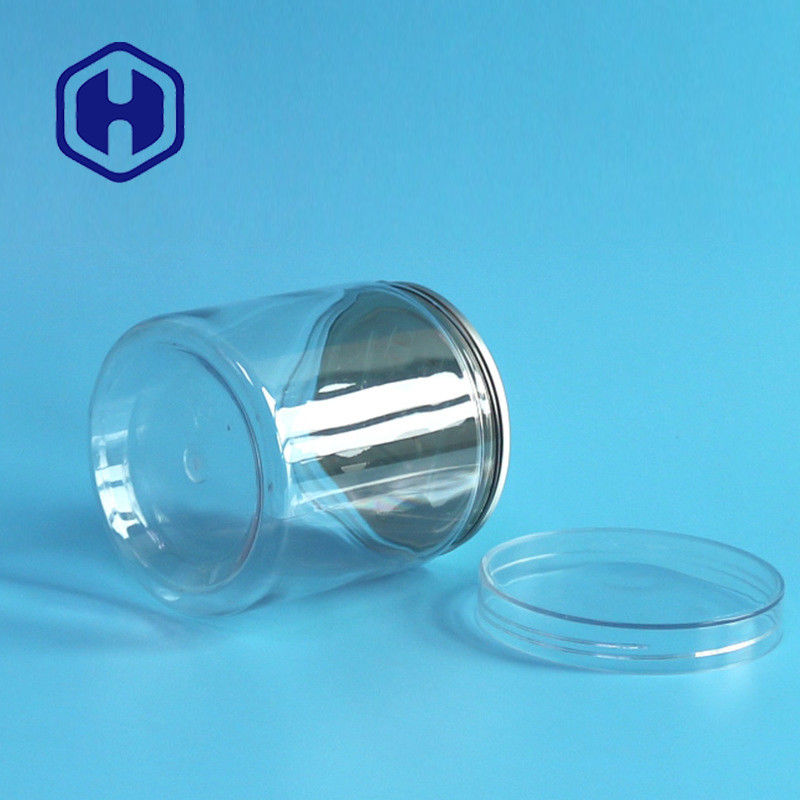 밀폐된 쉬운 개방 공허 플라스틱 애완 식품 캔 360 밀리람베르트 마른 열매 야채 라운드 스크루 Lid