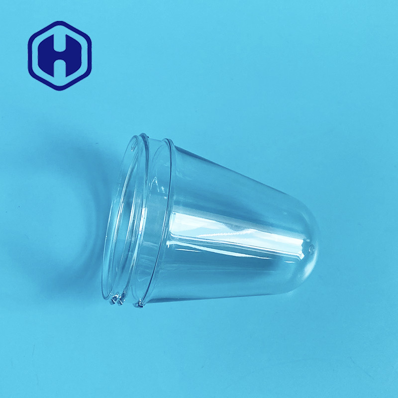 350ml 넓은 입 PET 잔 전형 목 72mm 40g 맞춤 크기의 나사 덮개