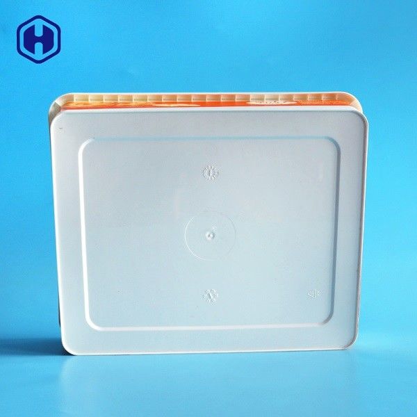 노란 버터 가정 개인화된 L25.7 * W21.3 포장하는 감미로운 선물 콘테이너 *를 H6.9 Cm