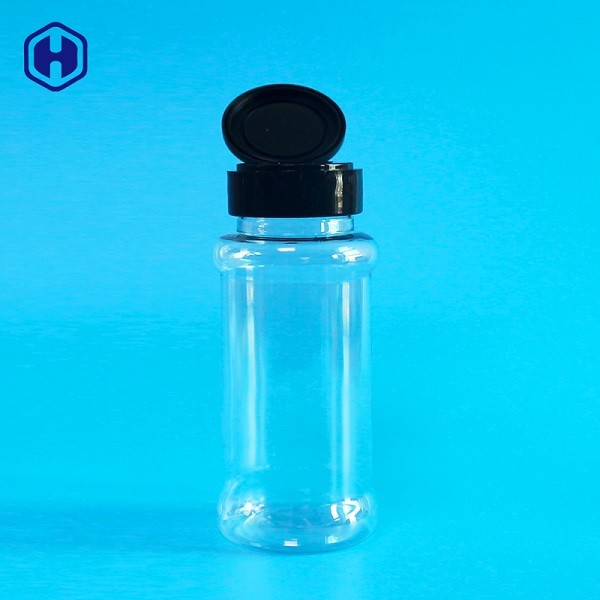 BPA는 플라스틱 향미료 단지 재사용할 수 있는 손가락으로 튀김 정상 플라스틱 향미료 셰이커를 해방합니다