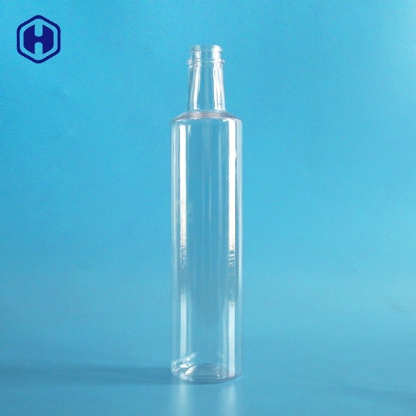 명백한 재활용할 수 있는 플라스틱 병 500 밀리람베르트 16OZ 주류및음료 액체 포장