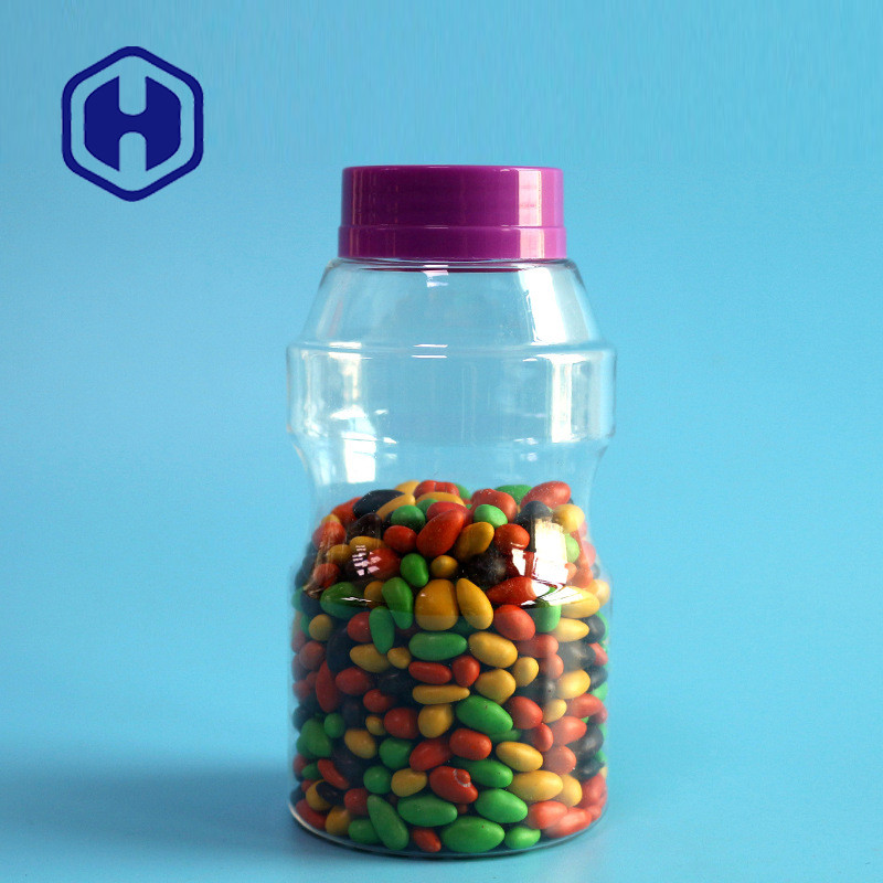 초콜릿 콩 씨를 위한 300개 밀리람베르트 누출 내구성 플라스틱 항아리는 작게 스크루 Lid와 PET 캔디 병을 큰 소리로 말합니다