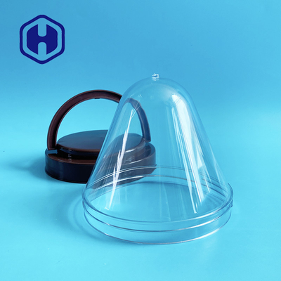 120mm 100g 넓은 입 플라스틱 항아리 뚜?? 이 투명한 PET 전형