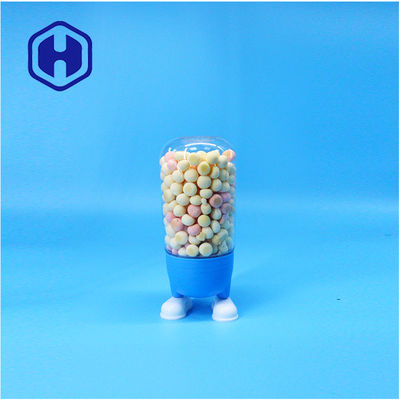 만화형 어린이 친화적 인 PET 롤리팝 과자 설탕 쿠키 잔 멋진 나사 뚜??