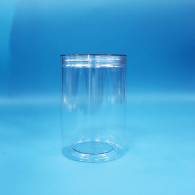 35.5온스 식품 등급 식품 과자 견과류 맑은 실린더 둥근 PET 플라스틱 병 맑은 나사 뚜??