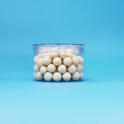 투명한 쉬운 오픈 실린더 마른 과일 과자 쿠키 플라스틱 PET 잔 나사 뚜??