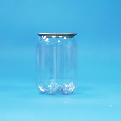 투명한 투명 플라스틱 PET 간편 개봉 캔, 음료, 탄산 음료, 식음료용