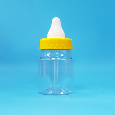 BPA 무료 스크루 캡 투명 PET 플라스틱 밀폐 된 항아리 식품 과자 쿠키 견과류