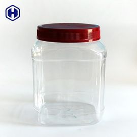 섞인 명확한 정연한 넓은 입 플라스틱 단지는 캐슈 견과 포장을 말렸습니다
