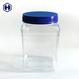 큰 수용량 공간 플라스틱 정사각형 상자 64OZ 1850ml 입 직경 110mm