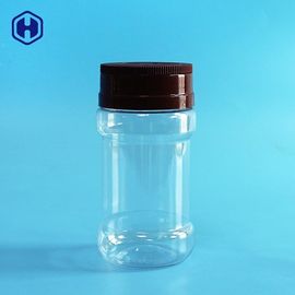 3 유형을 가진 투명한 플라스틱 향미료 단지 구멍 회전하는 최고 뚜껑