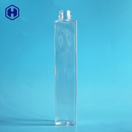 나사 뚜껑 누설 증거를 가진 사각에 의하여 통조림으로 만들어지는 빈 플라스틱 병