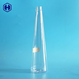 PET 투명한 비어 있는 소스 패트병 탑 모양 264MM 높이