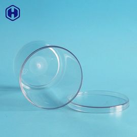 플라스틱 컨테이너 명백한 애완 플라스틱 실린더 병을 패키징하는 라운드 음식