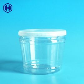 얇은 벽 음식 급료 플라스틱 용기 둥근 플라스틱 나사 정상 단지