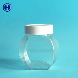 호박은 365ML 12OZ 누출 내구성 플라스틱 항아리 버터 패키징을 형성합니다