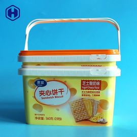 물 증거 IML 통은 레테르를 붙이는 건빵을 플라스틱 용기 재생합니다