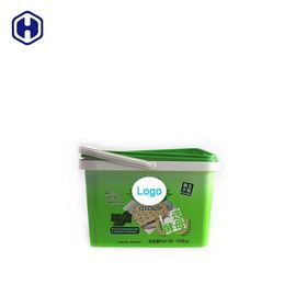 반대로 - 플라스틱 과자 콘테이너 IML 훈장 2.8L 위조