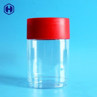비어 있는 빨간 Lid 달걀 모양 716ML 24OZ 투명 플라스틱 깡통