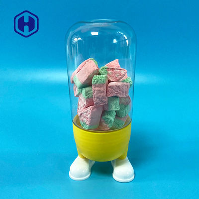 LID와 봉인한 냄새 증명 귀여운 330ML 플라스틱 쿠키 항아리