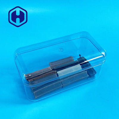 PET 디저트 캔디 쿠키는 부엌 DIY 포장을 위한 케케묵은 플라스틱 박스를 처리합니다