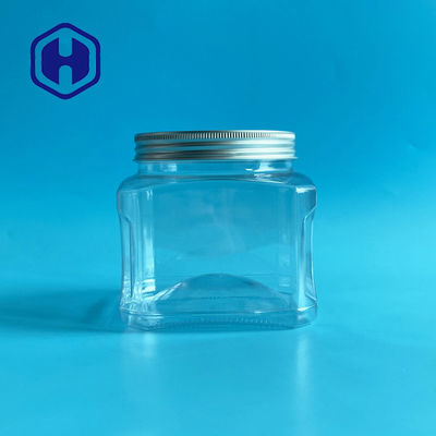 귀리 식사 견과 고기를 위한 1260ml 43oz 플라스틱 애완 동물 양철통 알루미늄 뚜껑