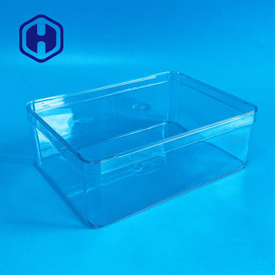 직사각형 Bpa 무료 40oz PET 투명 플라스틱 상자 손잡이 없음