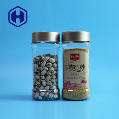 1000ml 34oz 빈 음식 투명 플라스틱 항아리와 나사 상단 뚜껑