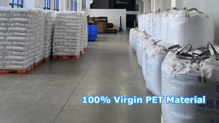 100% 버진 PET 원료 | FSSC22000 인증을 받은 식품등급 포장재