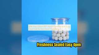 해산물 및 캔디 포장용 220ml PET 용기