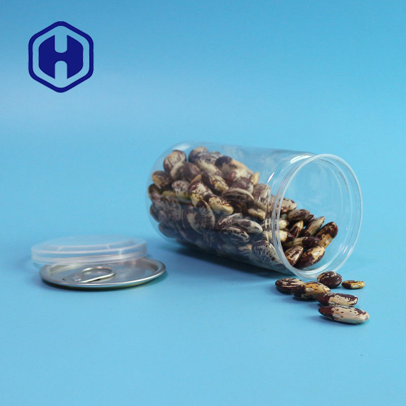 식품 누출 내구성을 위한 410개 밀리람베르트 211# 쉬운 개방 비어 있는 투명 플라스틱 애완 캔