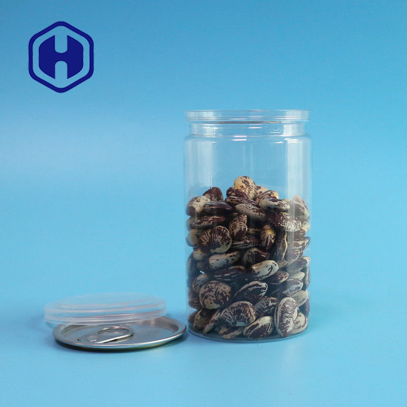 식품 누출 내구성을 위한 410개 밀리람베르트 211# 쉬운 개방 비어 있는 투명 플라스틱 애완 캔