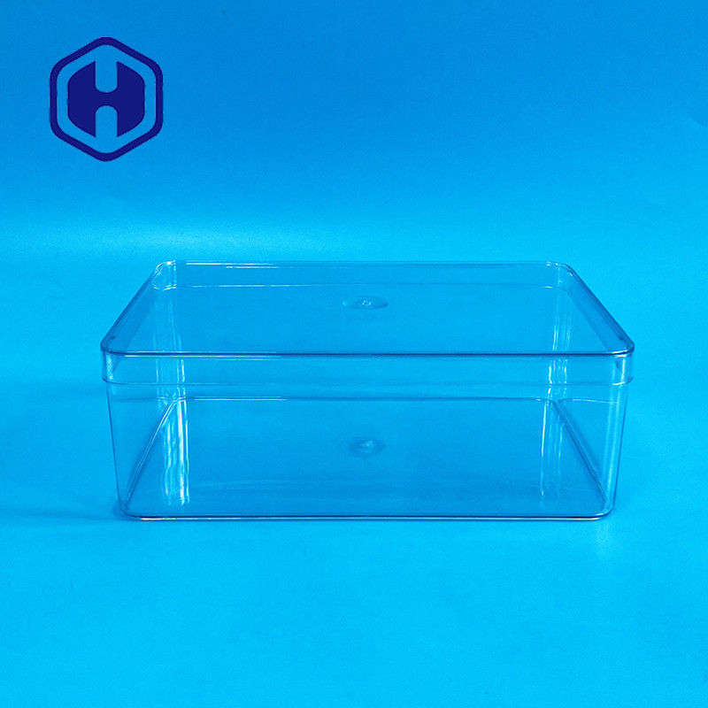 1180ml 일회용 PET 포장 상자 큰 크기 직사각형 플라스틱 식품 초콜릿 포장 상자