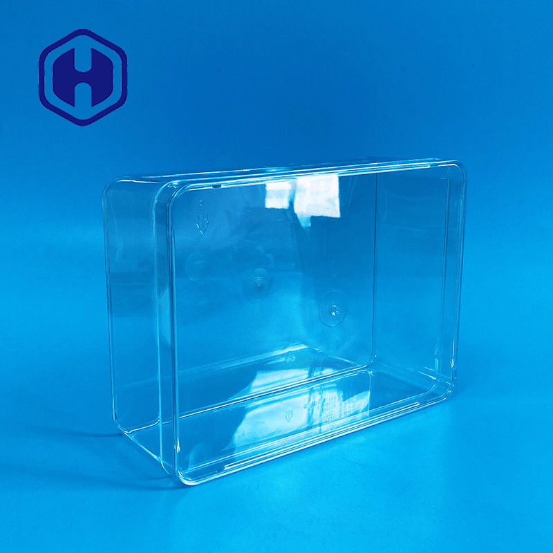 1180ml 일회용 PET 포장 상자 큰 크기 직사각형 플라스틱 식품 초콜릿 포장 상자