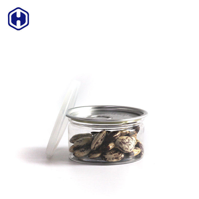 공기 밀착성 누출 방지 투명 애완 동물 쉬운 열 캔 플라스틱 / 애완 동물 쉬운 열 캔 소스를 위해