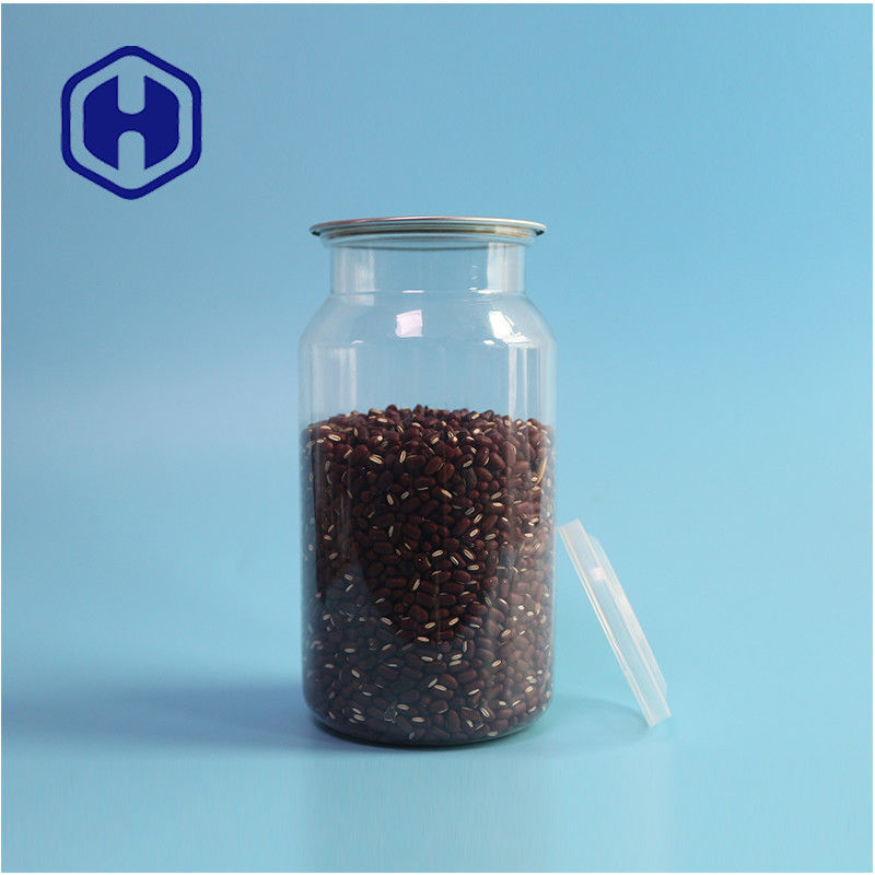 가뭄 음식과 향신료를 위한 투명한 PET 플라스틱 캔