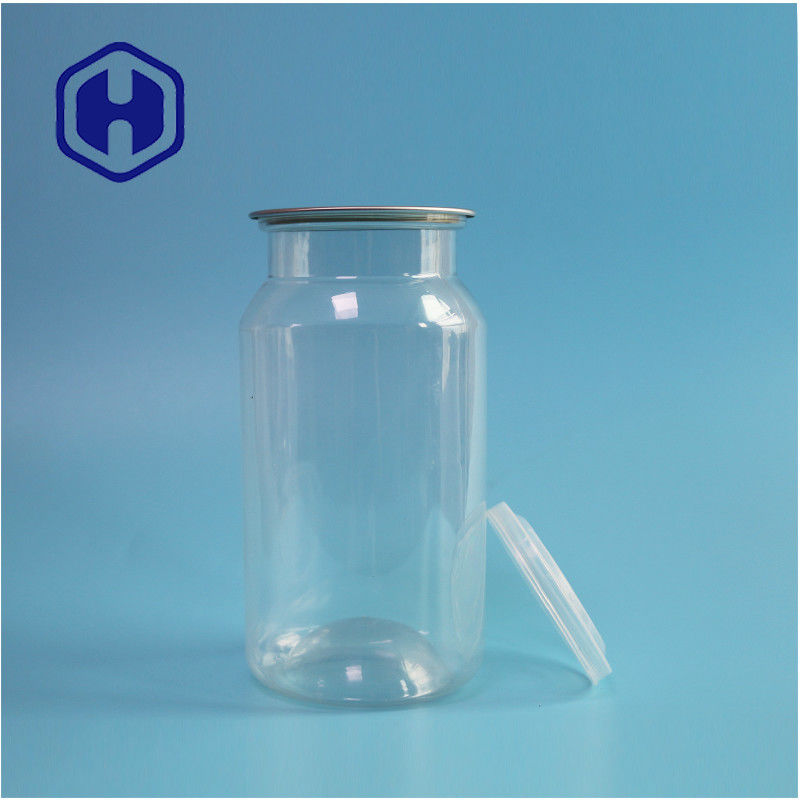 가뭄 음식과 향신료를 위한 투명한 PET 플라스틱 캔