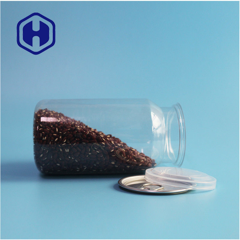 가뭄 음식과 향신료를 위한 투명한 PET 플라스틱 캔