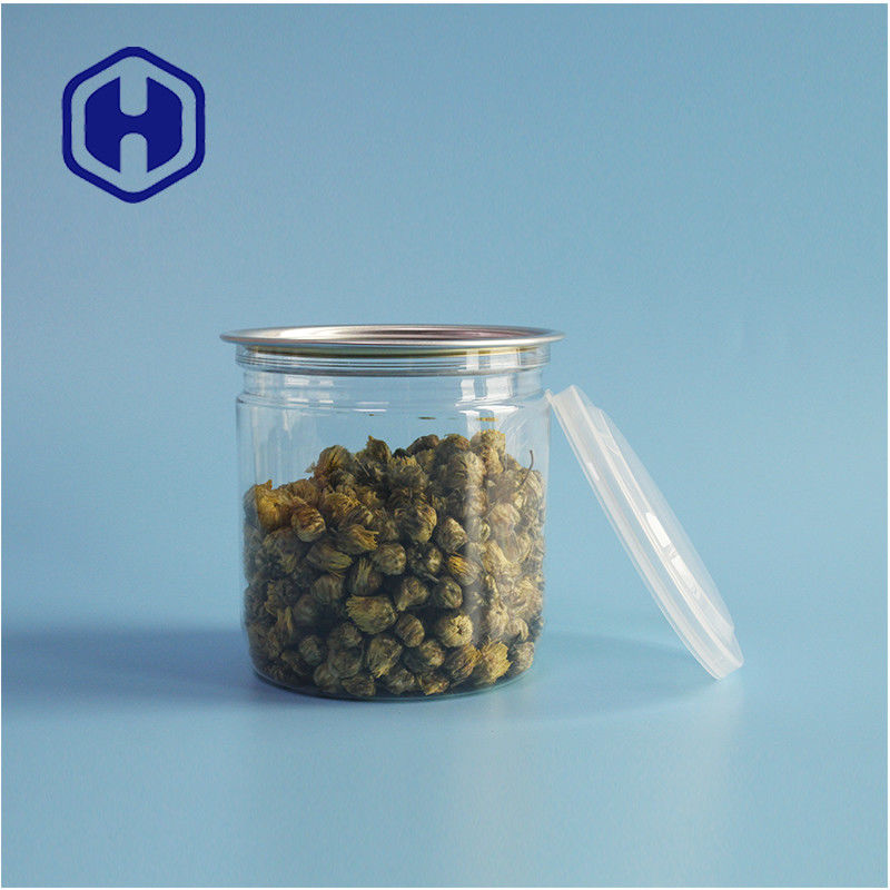 슈퍼마켓 패키지 공기 밀착성 누출 방지성 PET 플라스틱 쿠키 용기 쉽게 열 수 있는 뚜??