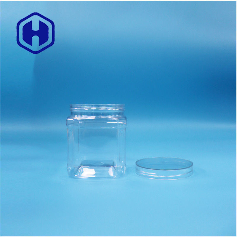 맑은 평면 PET 플라스틱 식품 견과류 설탕 과자 씹는  gomme 쿠키 오트 트위스트 잔