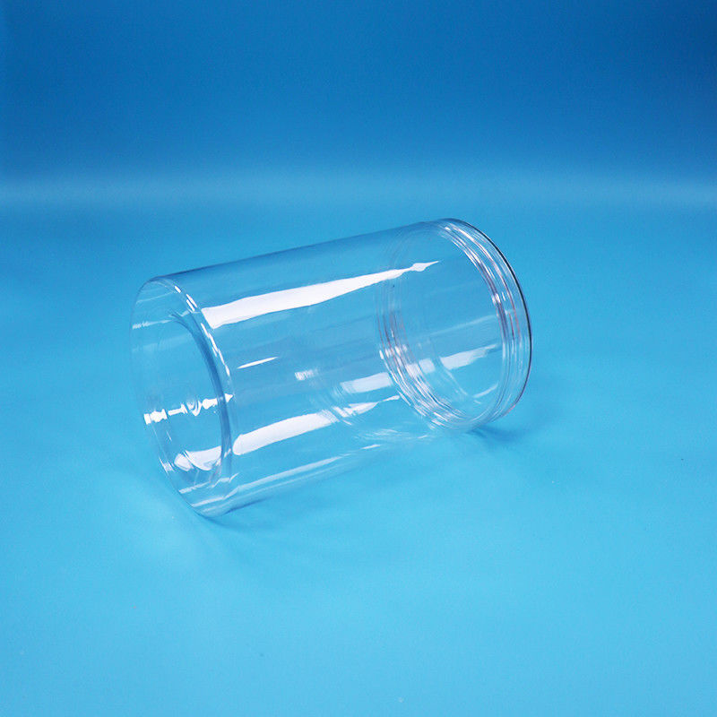 35.5온스 식품 등급 식품 과자 견과류 맑은 실린더 둥근 PET 플라스틱 병 맑은 나사 뚜??