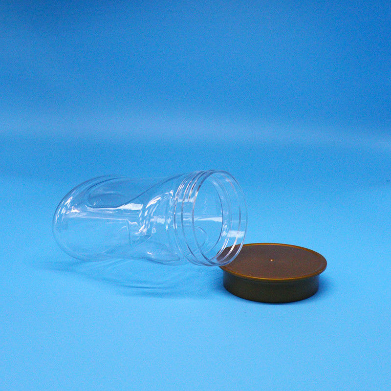 맑은 캔디 쿠키 빈 공기 밀착 견과류 PET 식품 등급 플라스틱 병