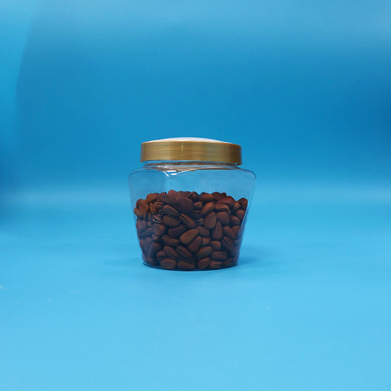 플라스틱 PET 식품 등급 넓은 입 투명한 쿠키 감자 잔