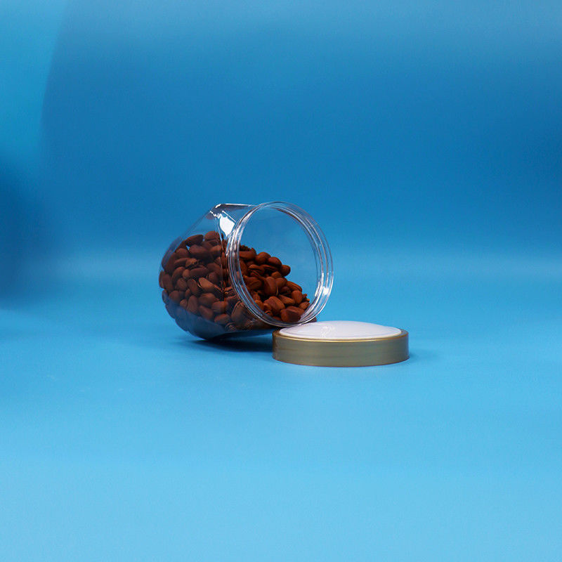 플라스틱 PET 식품 등급 넓은 입 투명한 쿠키 감자 잔