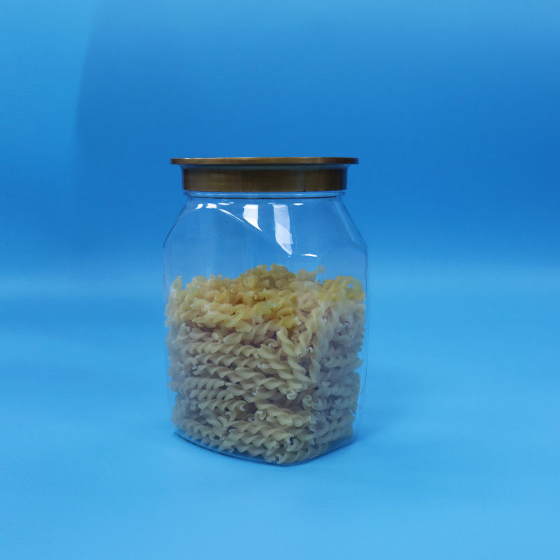 고품질 투명한 플라스틱 PET 식품 보관 용기 견과류 봉쇄 뚜??