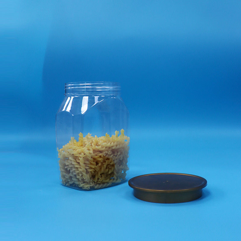 고품질 투명한 플라스틱 PET 식품 보관 용기 견과류 봉쇄 뚜??