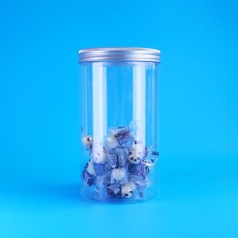 맑은 누출 방지 밀레 크랜베리 쿠키 껍질 멜론 씨앗 둥근 PET 병 나사 모자