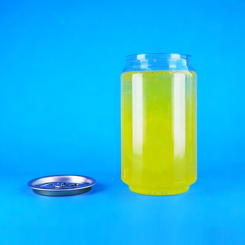 330ml 간편한 개방 뚜?? PET 플라스틱 캔 - 베이킹 및 간식용 식품용 포장 용기